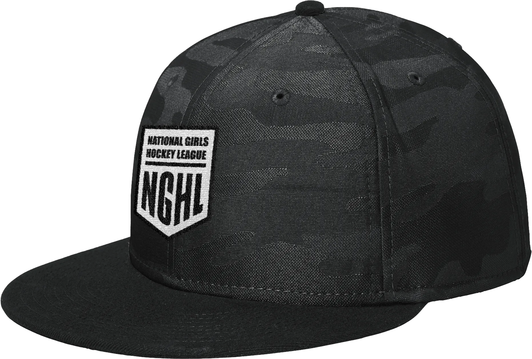 NGHL New Era Camo Flat Bill Snapback Cap