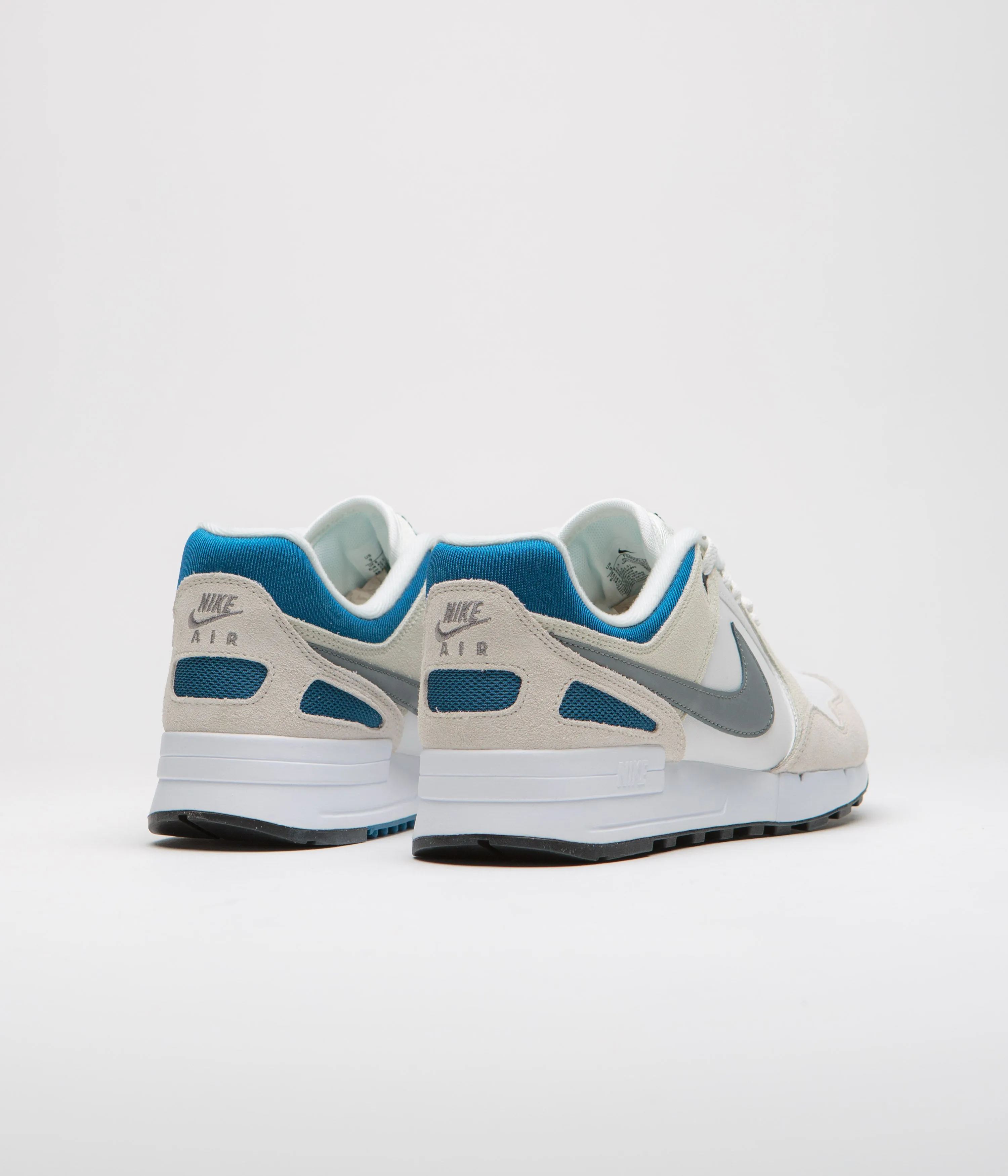 Nike Air Pegasus 89 Shoes - Summit White / Cool Grey - Industrial Blue