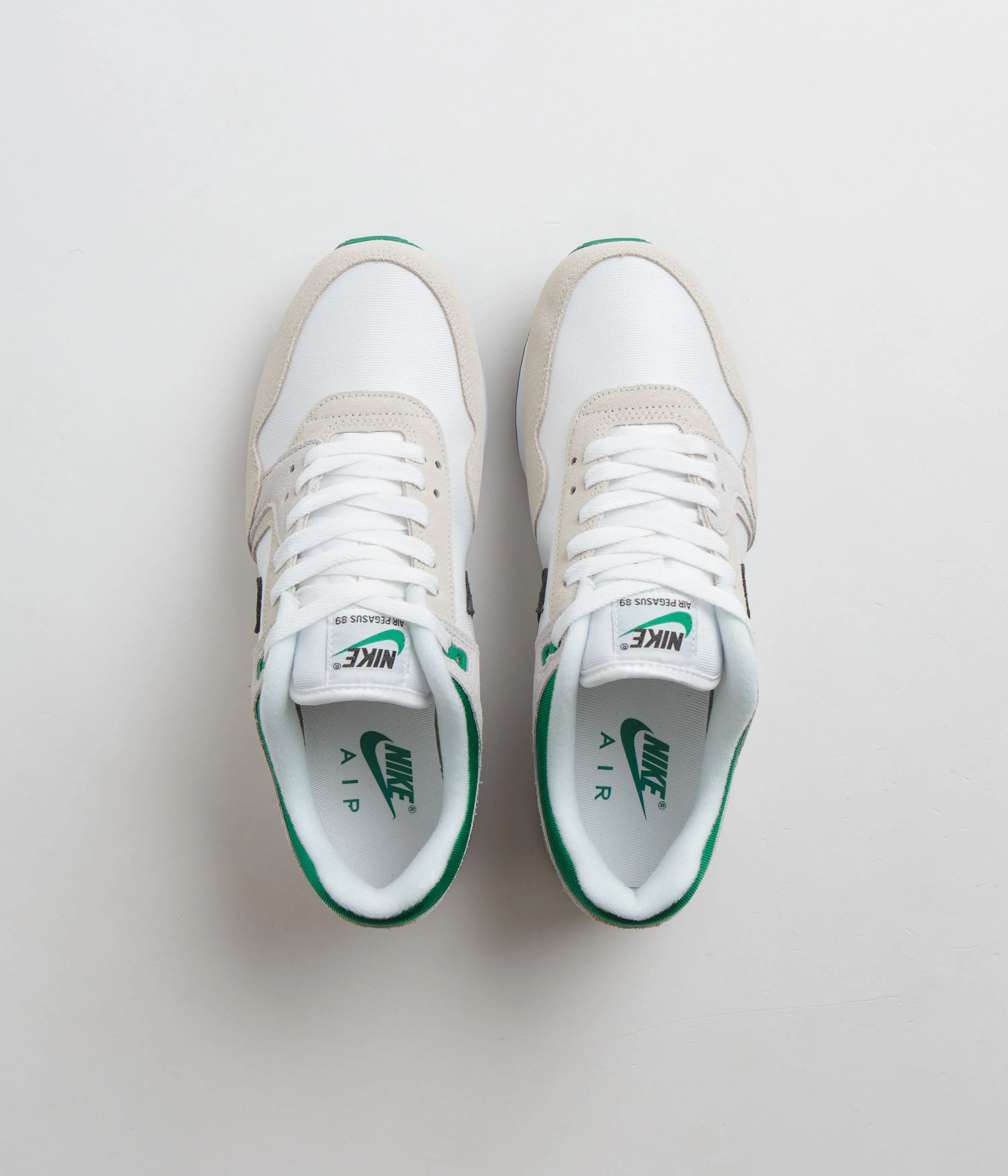 Nike Air Pegasus 89 Shoes - White / Black - Malachite - Photon Dust