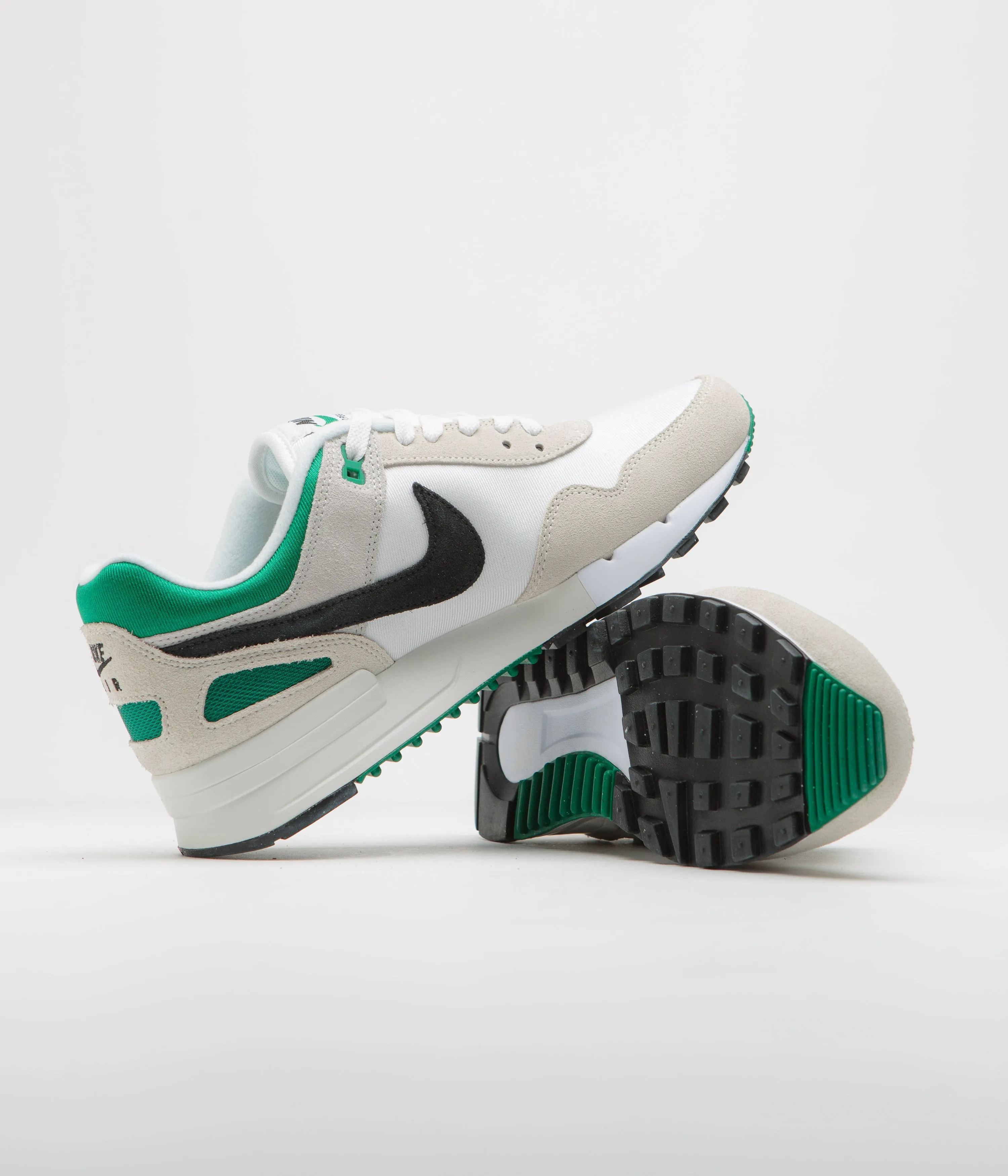 Nike Air Pegasus 89 Shoes - White / Black - Malachite - Photon Dust