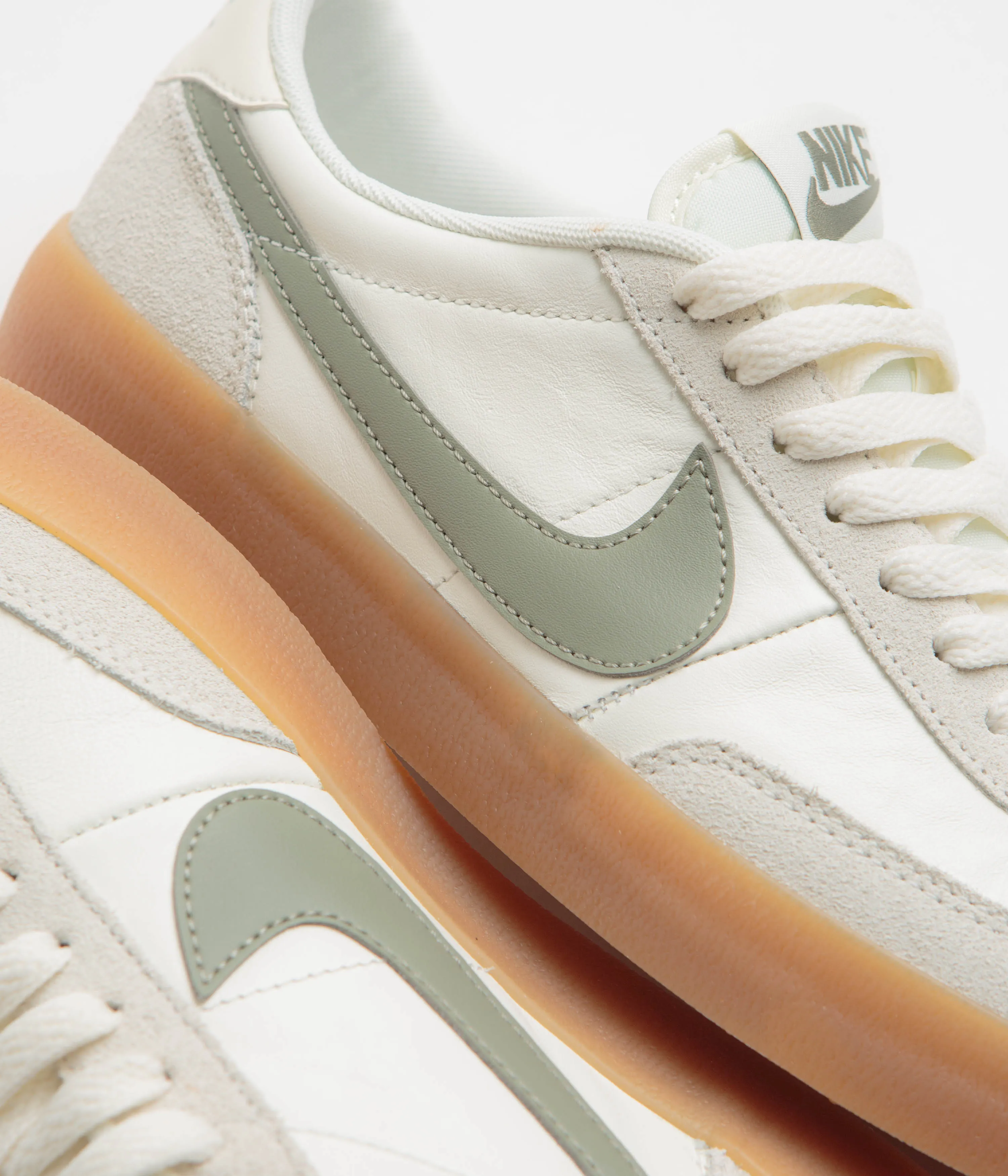 Nike Womens Killshot 2 Shoes - Sail / Light Army - Gum Yellow