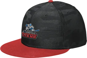 NJ Titans New Era Camo Flat Bill Snapback Cap