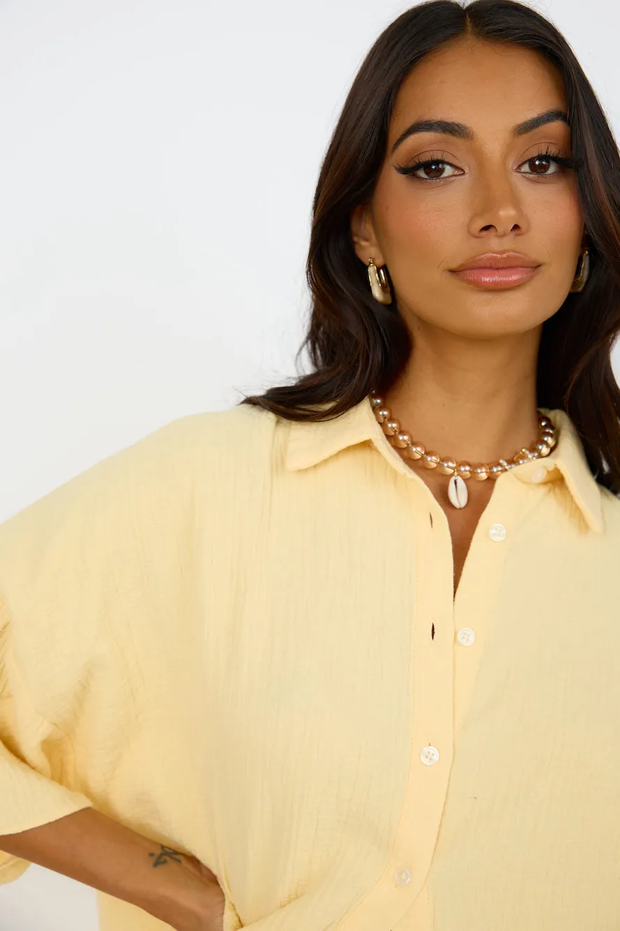 NUDE LUCY Alto Shirt Citrine