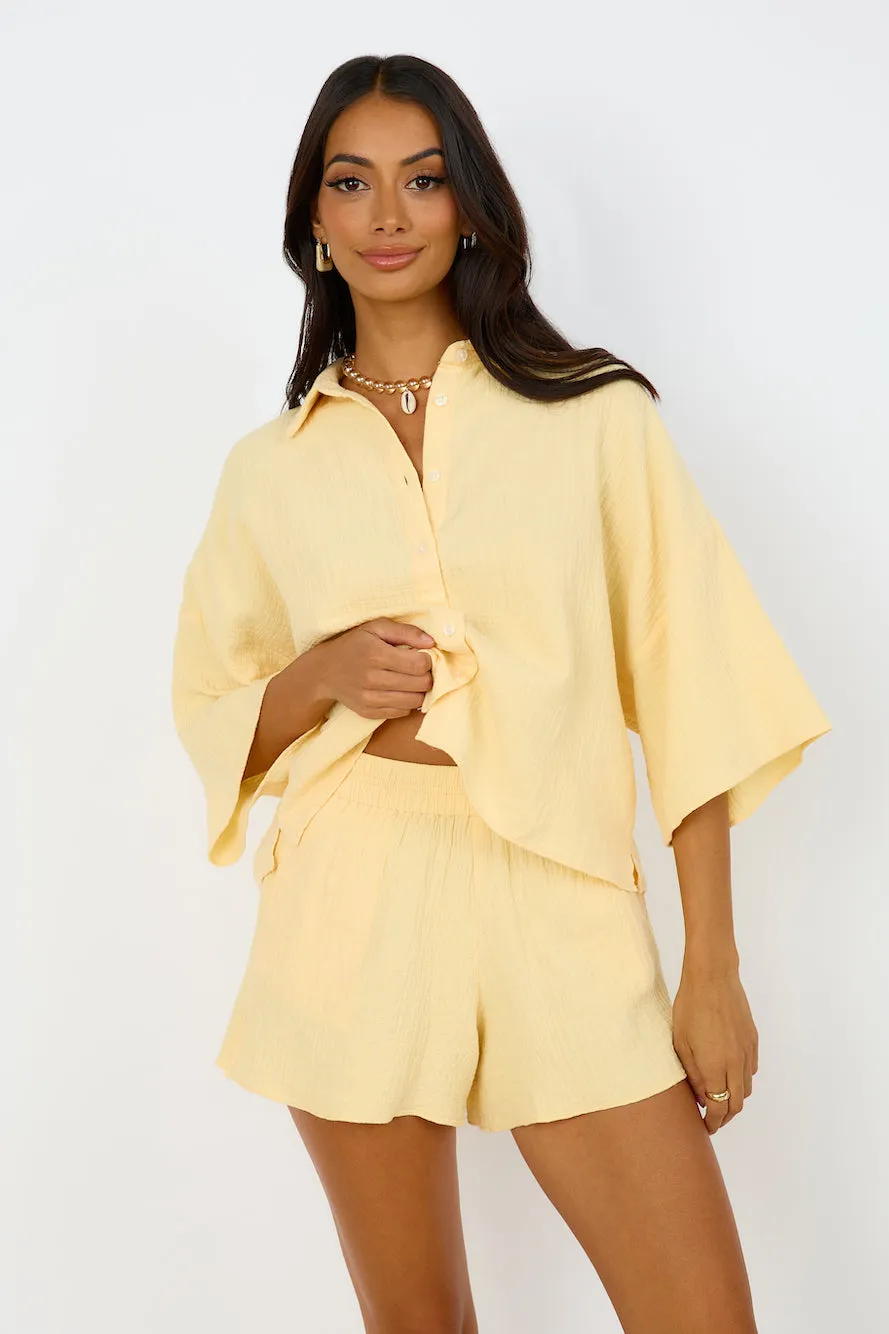 NUDE LUCY Alto Shirt Citrine