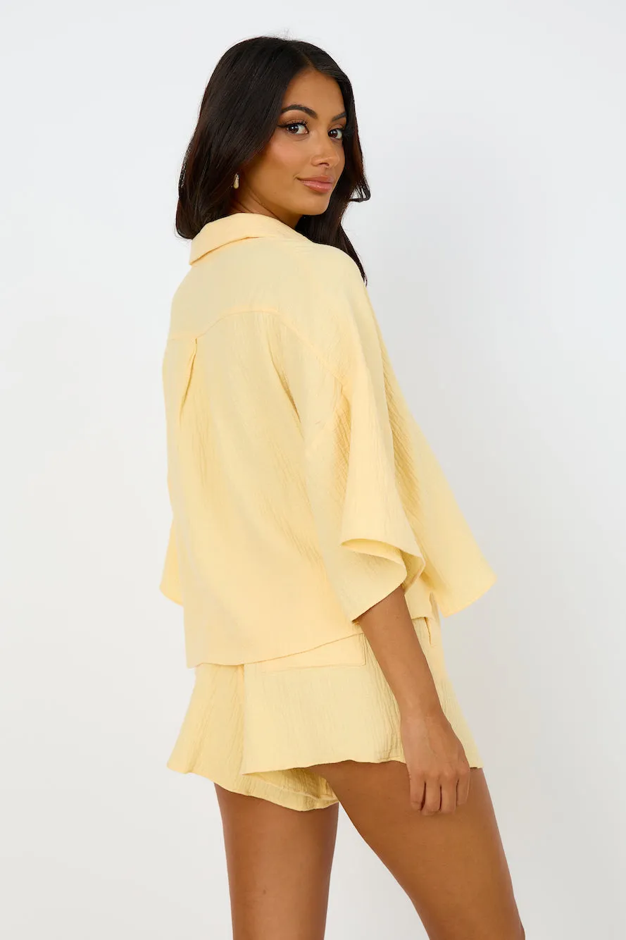 NUDE LUCY Alto Shirt Citrine