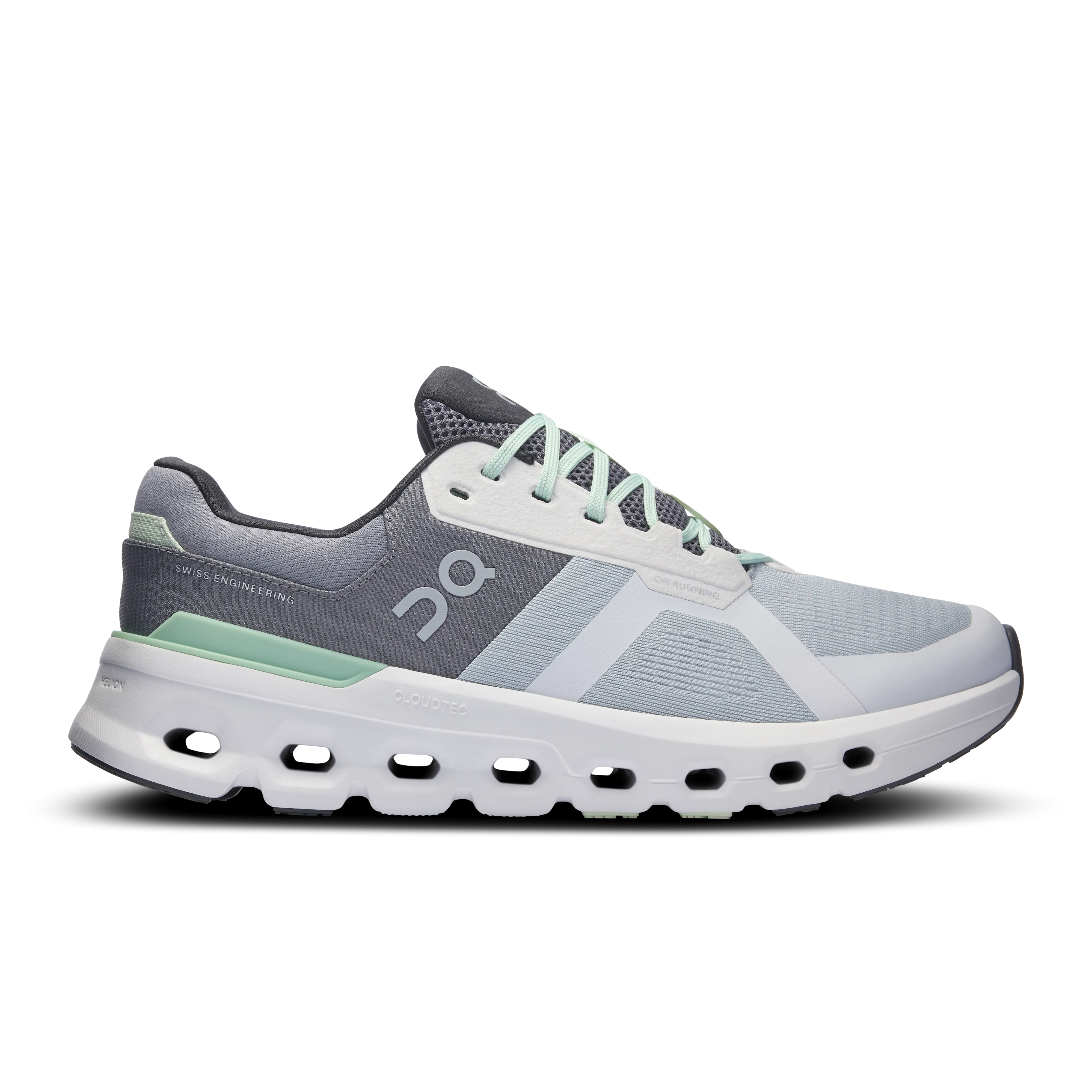 On Running Men's Cloudrunner 2 Wide Shoes - Glacier / Sage