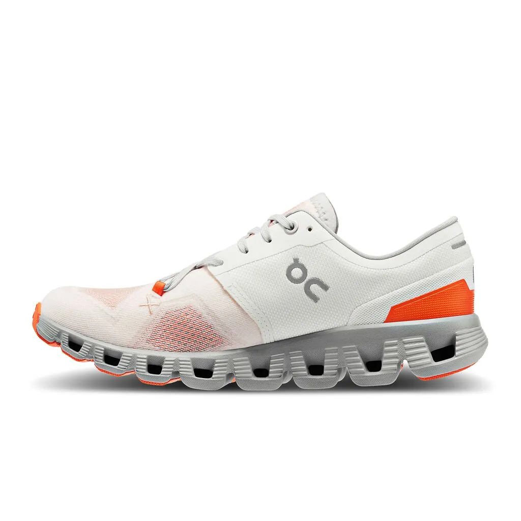 On Running Women's Cloud X 3 - Ivory/Alloy