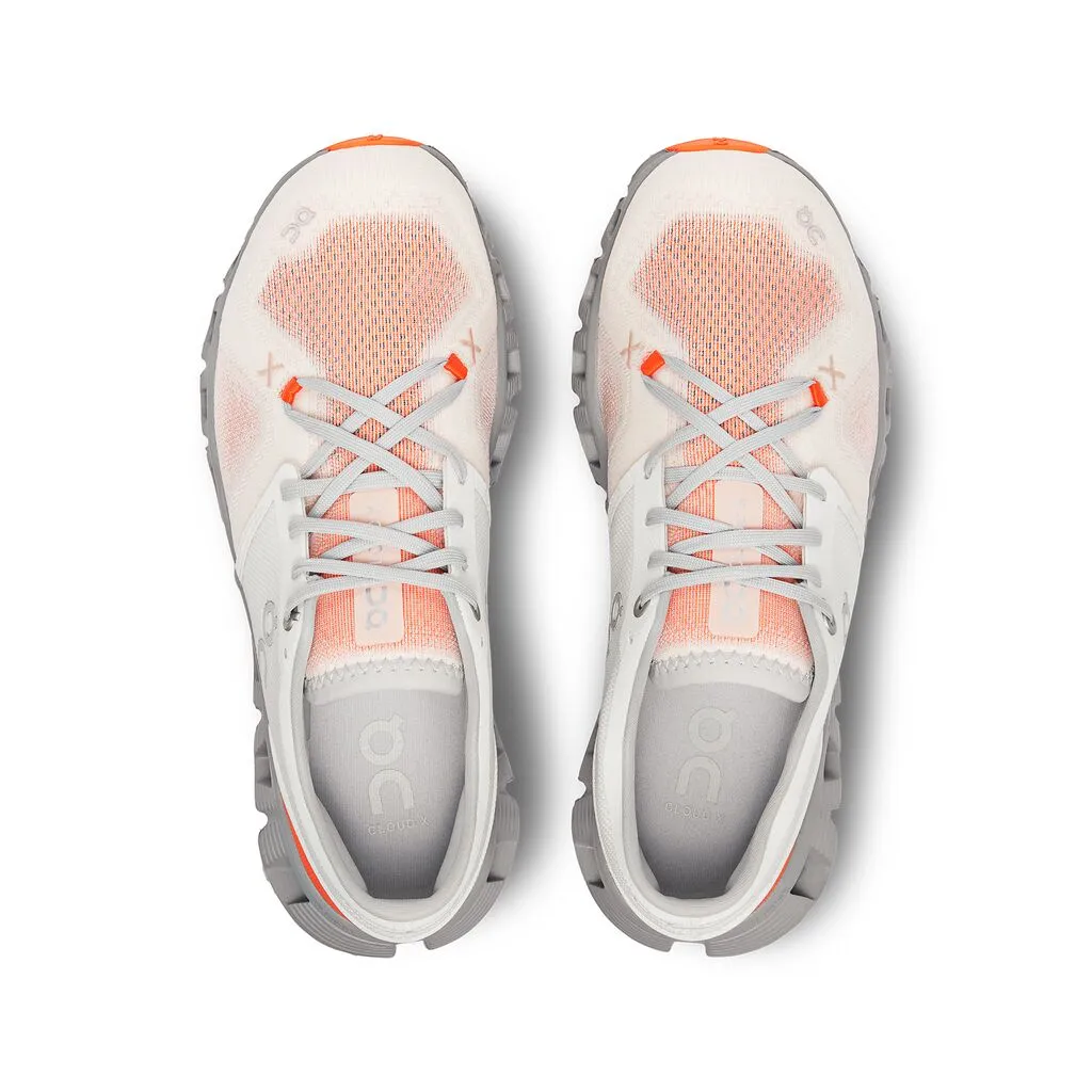 On Running Women's Cloud X 3 - Ivory/Alloy