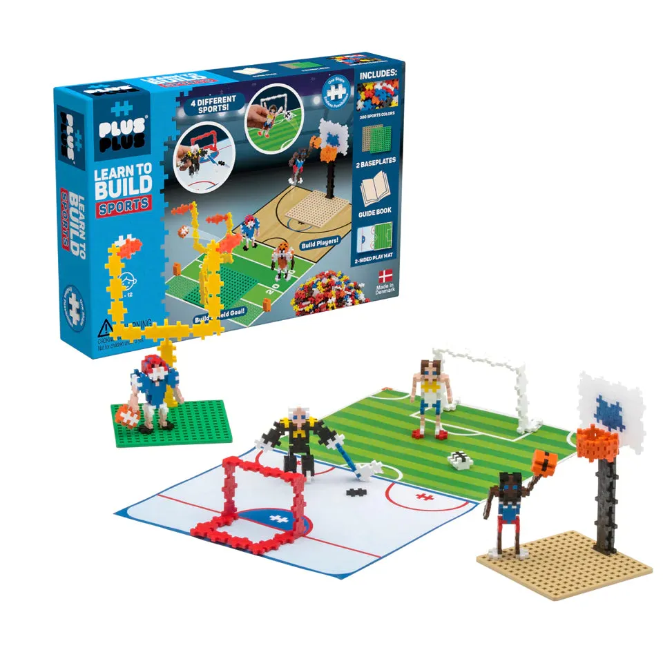 Plus-Plus Learn To Build: Sports