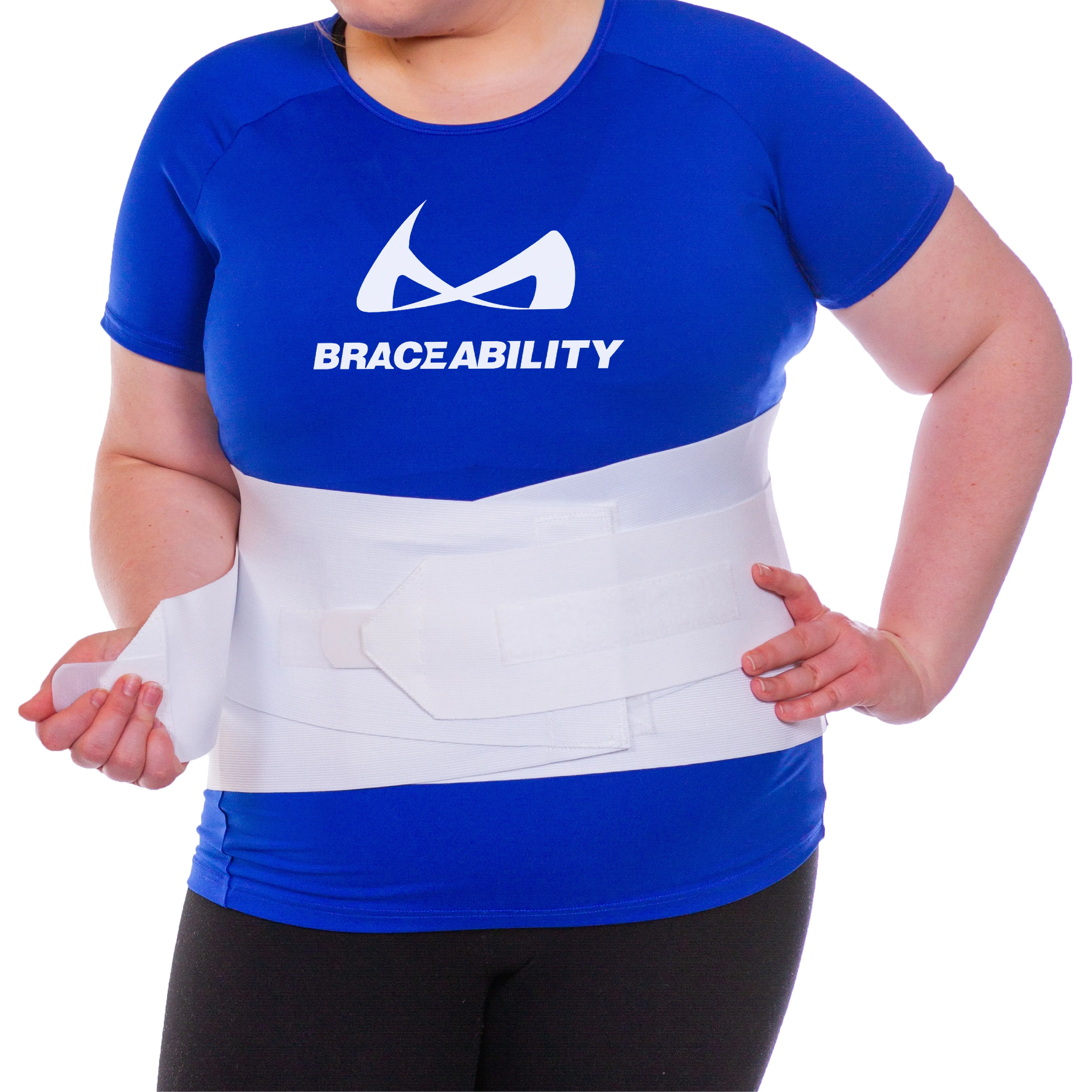 Plus Size Bariatric Back Support Belt Girdle for Obesity Low Back and Hip Pain Relief