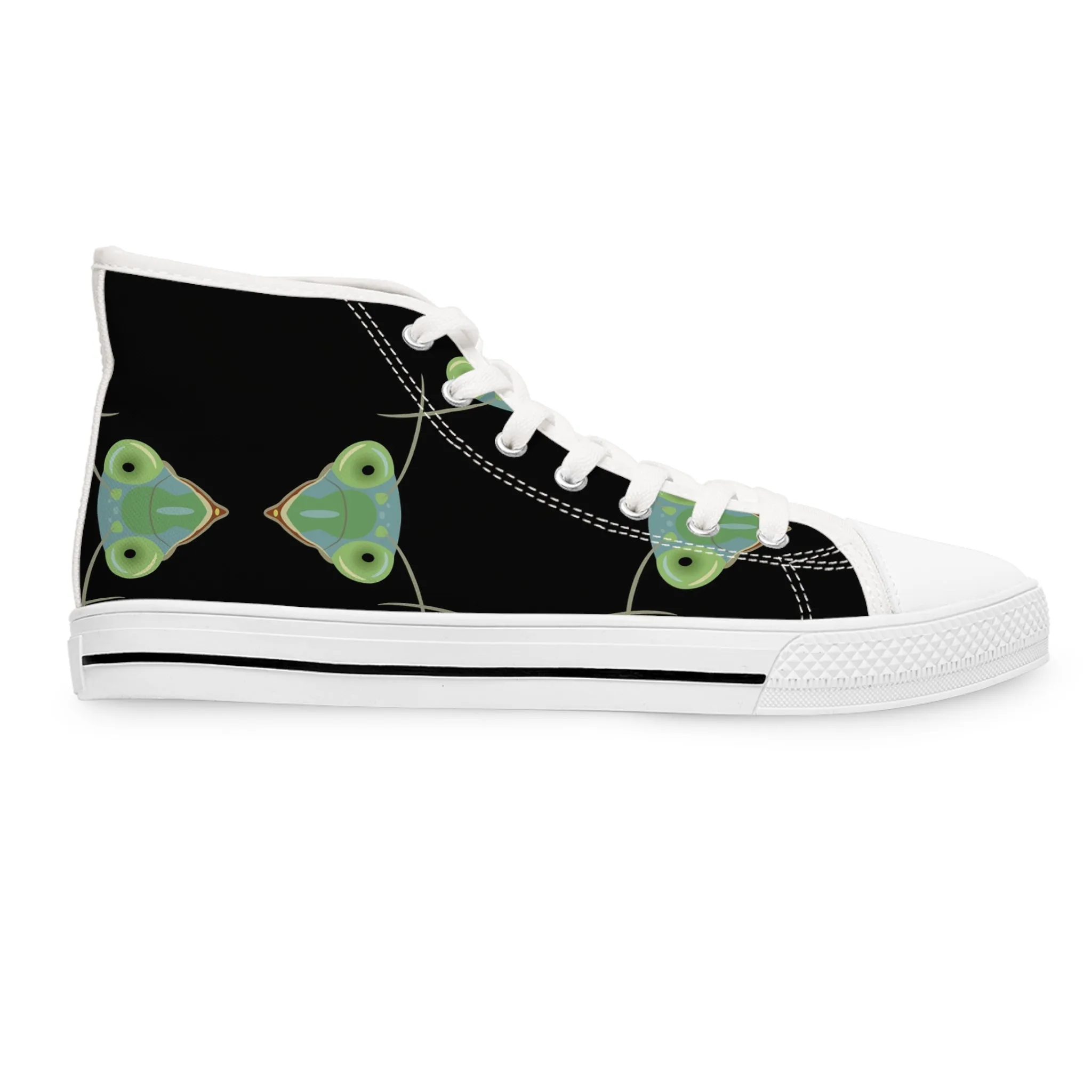 Praying Mantis Women's High Top Sneakers