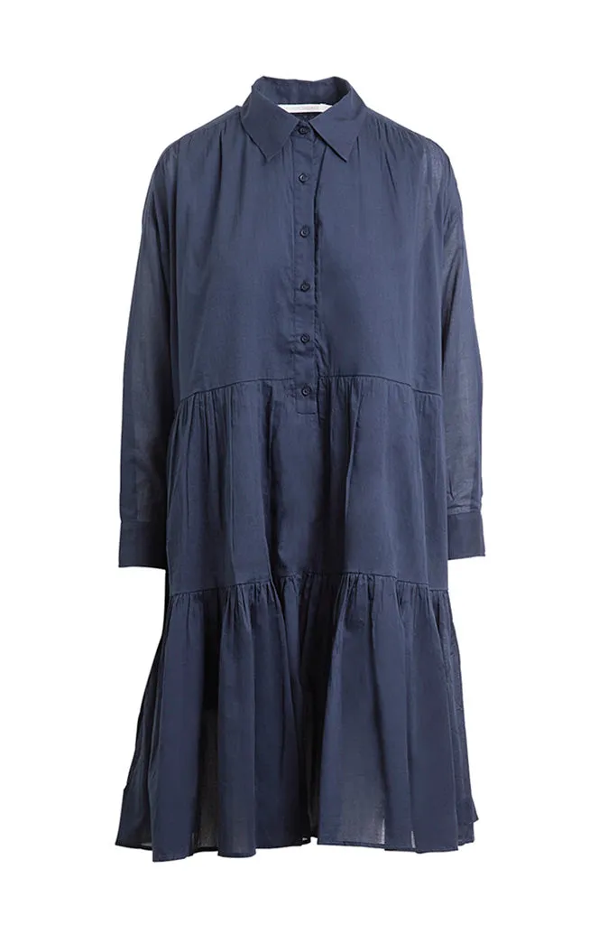 Rabens Saloner Smilla Cotton Voile Shirt Dress - 2 Colours