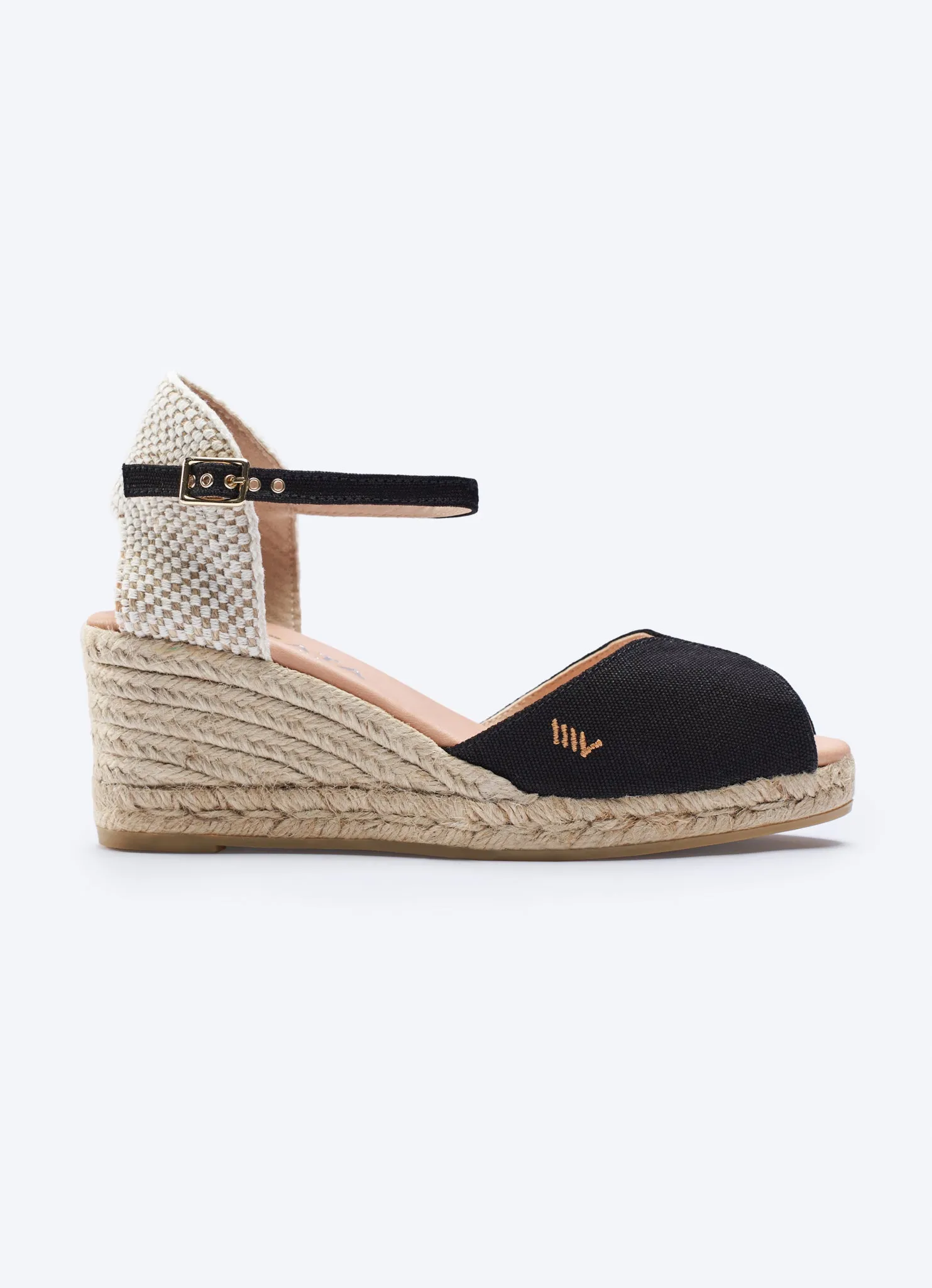 Sacova Canvas Espadrille Sandal Wedges