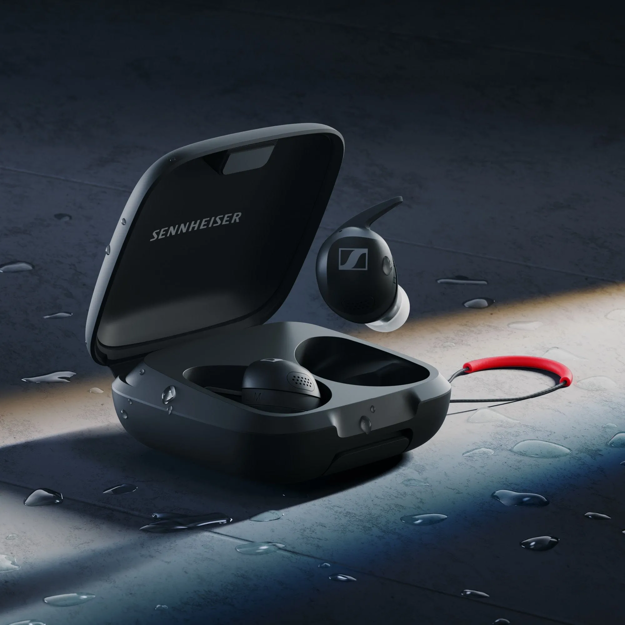 Sennheiser Momentum Sport Earbuds with Fitness Tracker for Heart Rate and Body Temperature