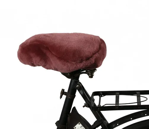 Sheepskin Bicycle Seat Cover