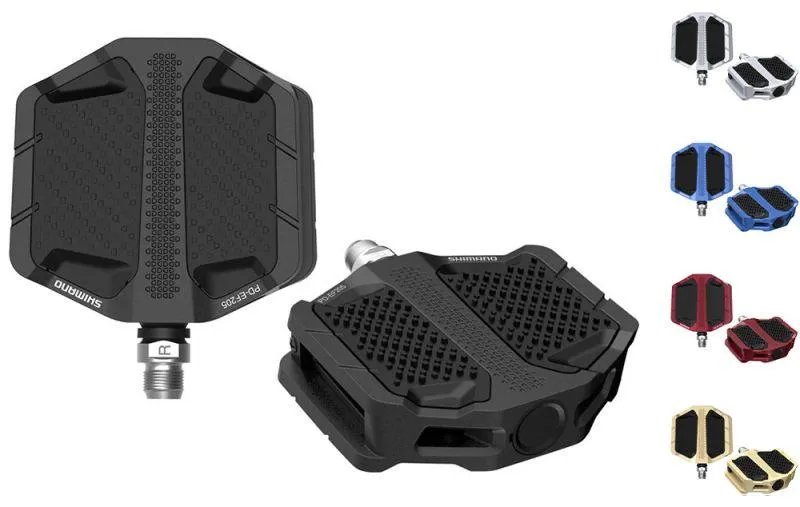 Shimano Pedals PD-EF205 E-Bike Flat Silver