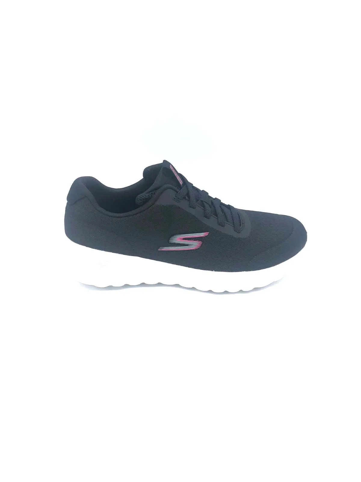 'Skechers' Women's GOwalk Joy Ecstatic - Black / White (Wide)