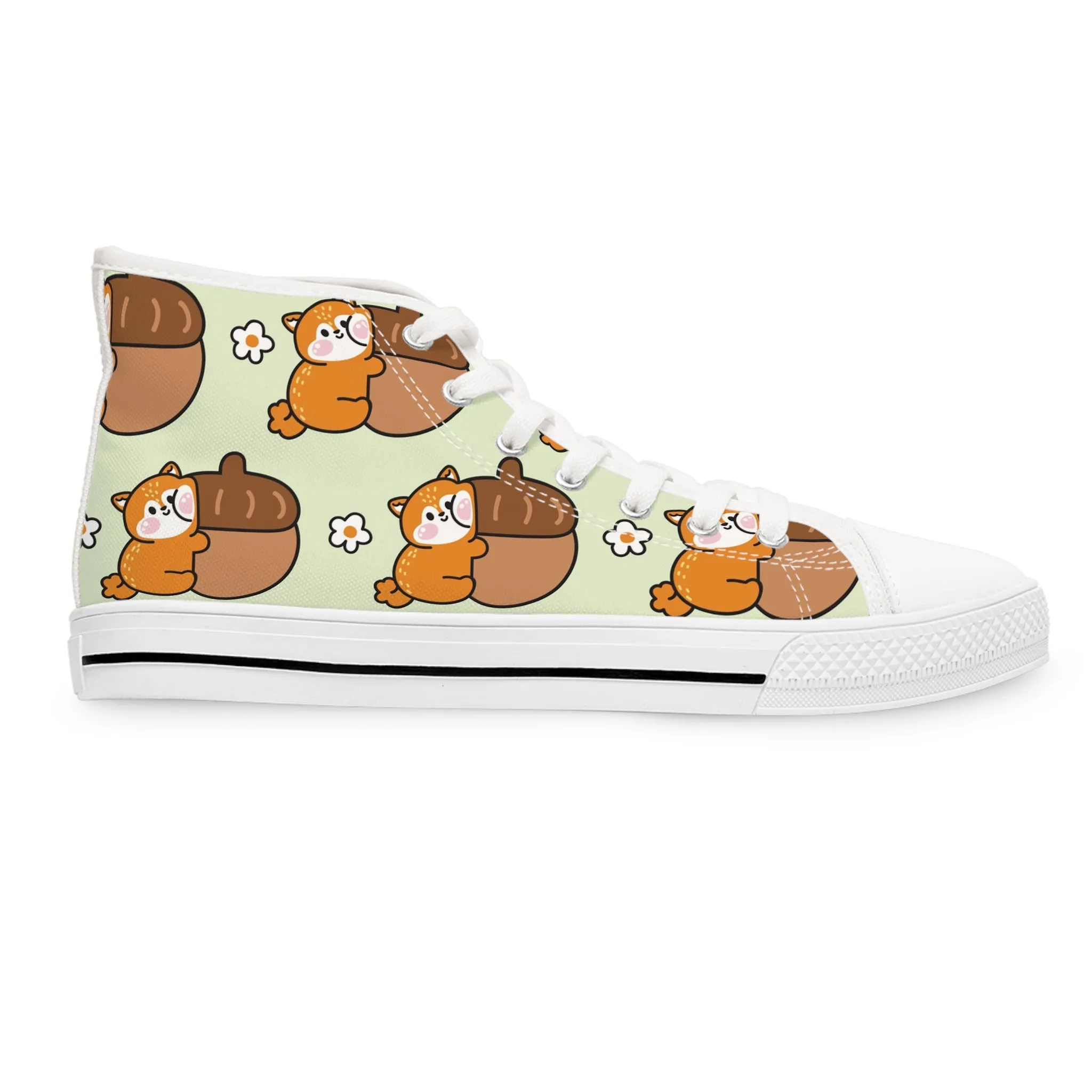 Squirrel Women's High Top Sneakers