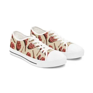 Steak Women's Low Top Sneakers