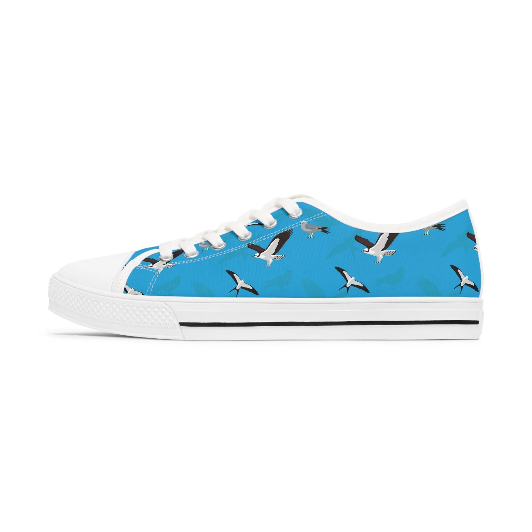 Swallow-tailed Kite Women's Low Top Sneakers