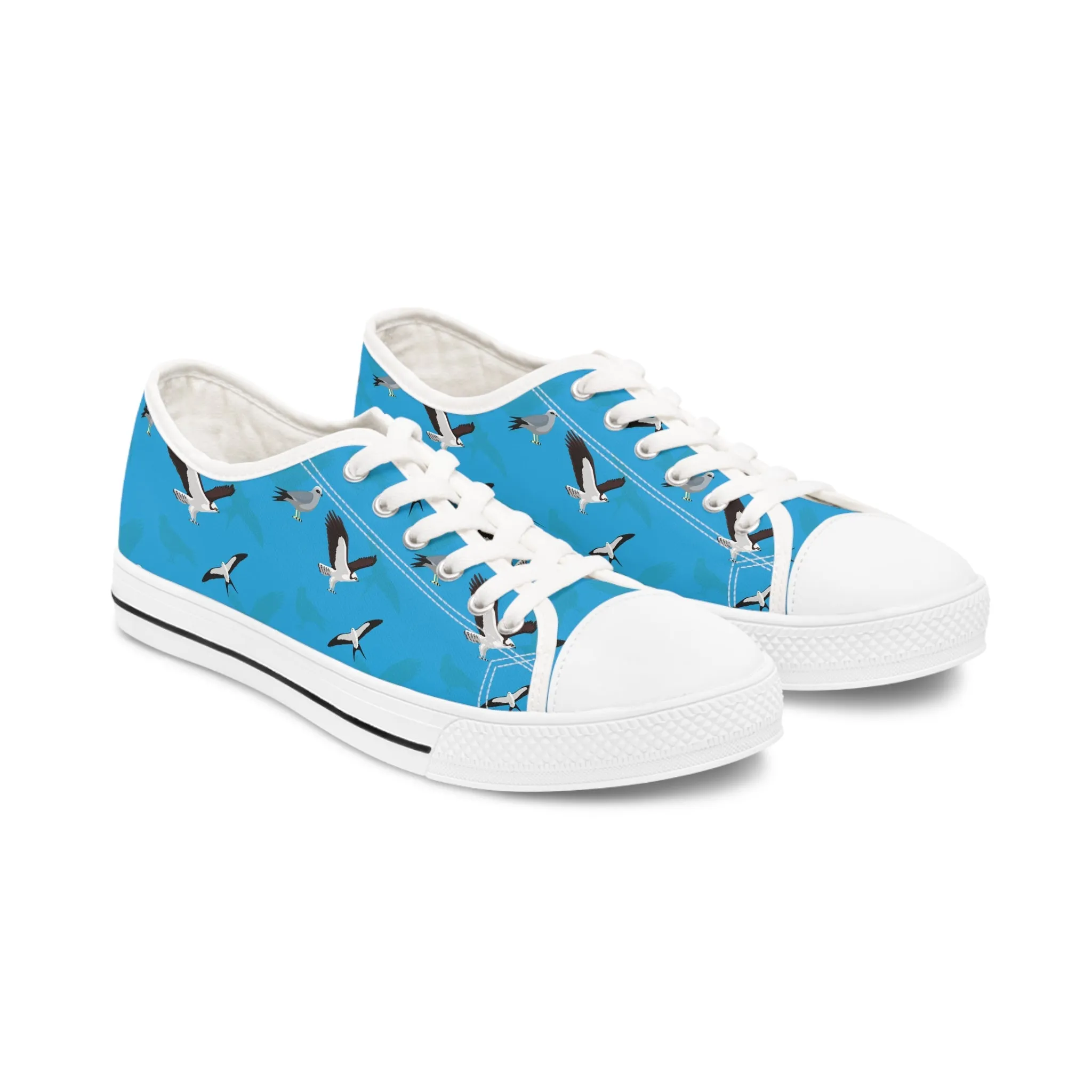 Swallow-tailed Kite Women's Low Top Sneakers