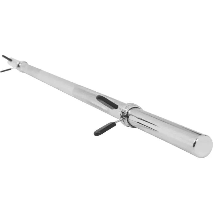 Unboxed Deal - Barbell Bar 120cm - Springlock Collars - Chrome