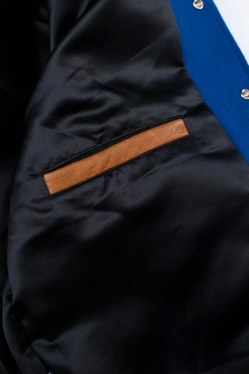 Varsity Jacket - Royal, Rust