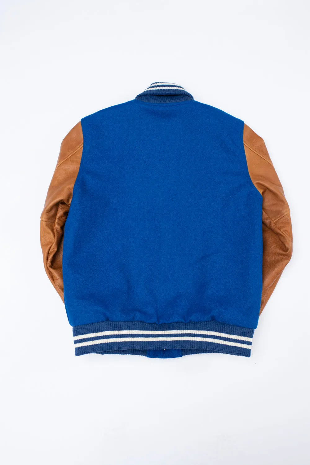 Varsity Jacket - Royal, Rust