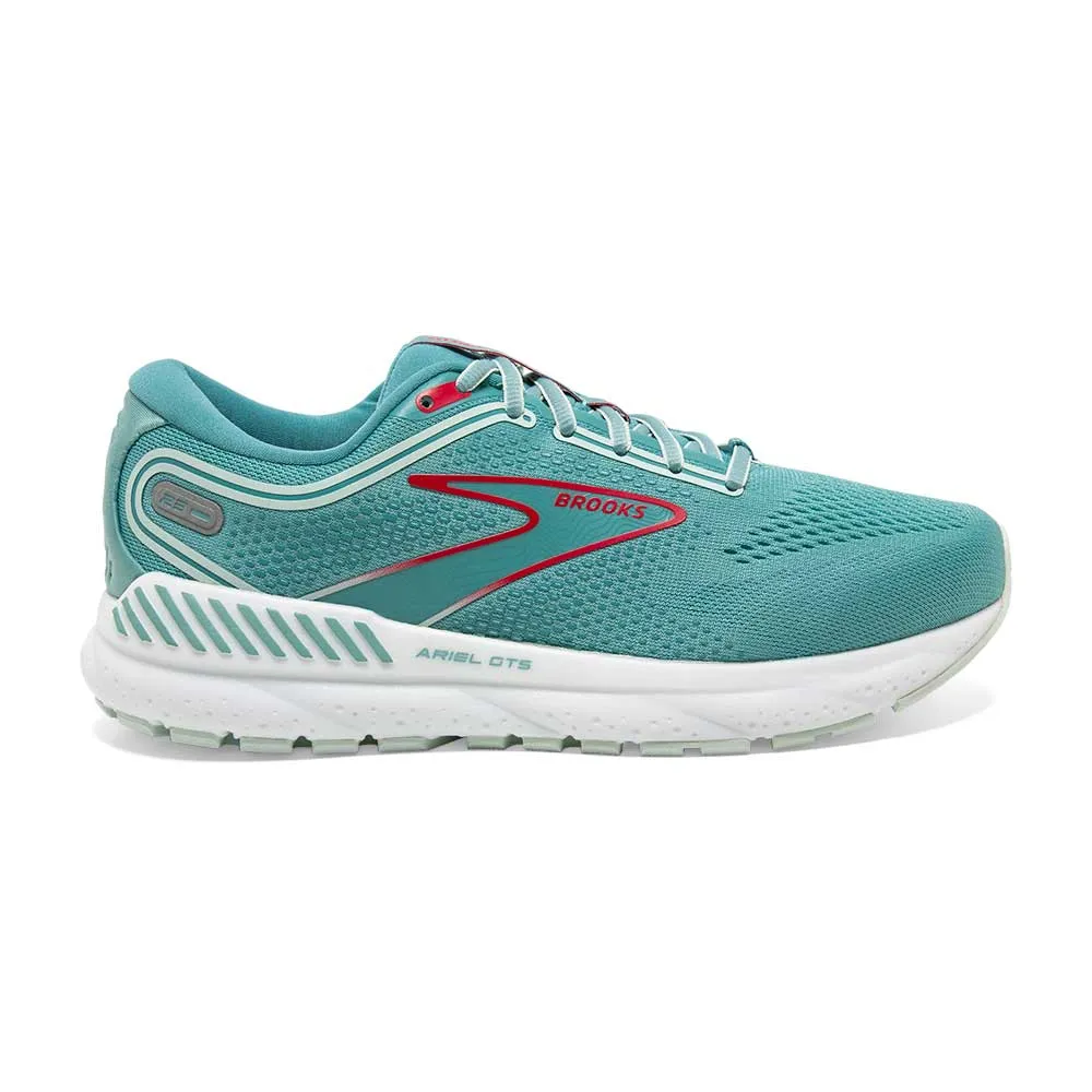 Women's Ariel GTS 23 Running Shoe - Nile Blue/Blue/Bittersweet - Extra Wide (2E)