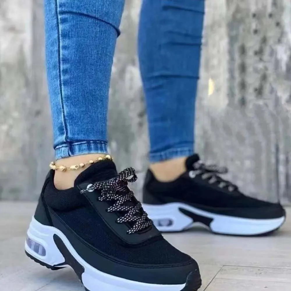 Women's Fashion Sneakers  Casual Work Shoes Non Slip Running Shoes