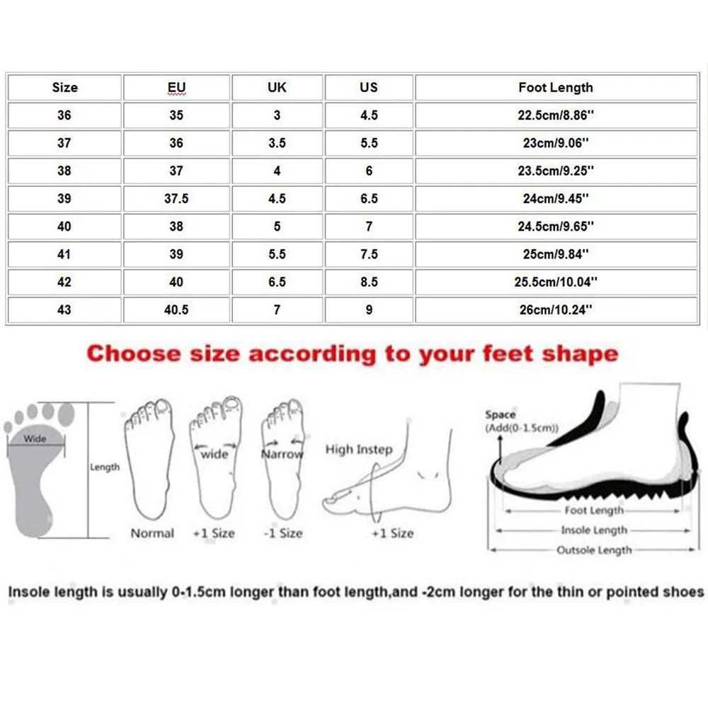 Women's Fashion Sneakers  Casual Work Shoes Non Slip Running Shoes