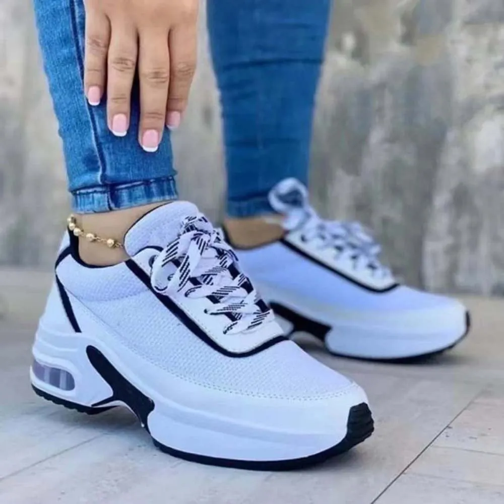 Women's Fashion Sneakers  Casual Work Shoes Non Slip Running Shoes