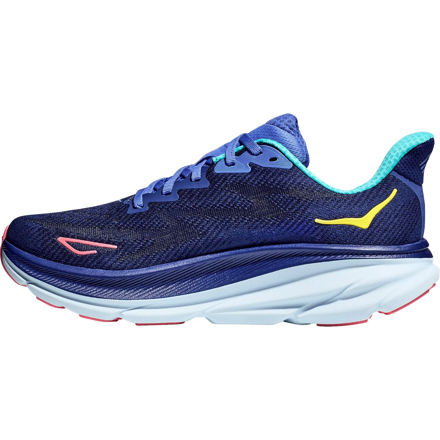 Women's Hoka Clifton 9 Bellwether Blue/Ceramic Mesh