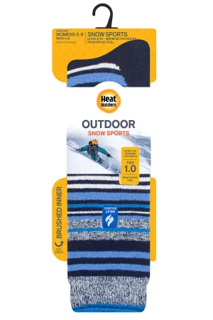 Women's Long Stripe ULTRA LITE™ Snow Sports Socks