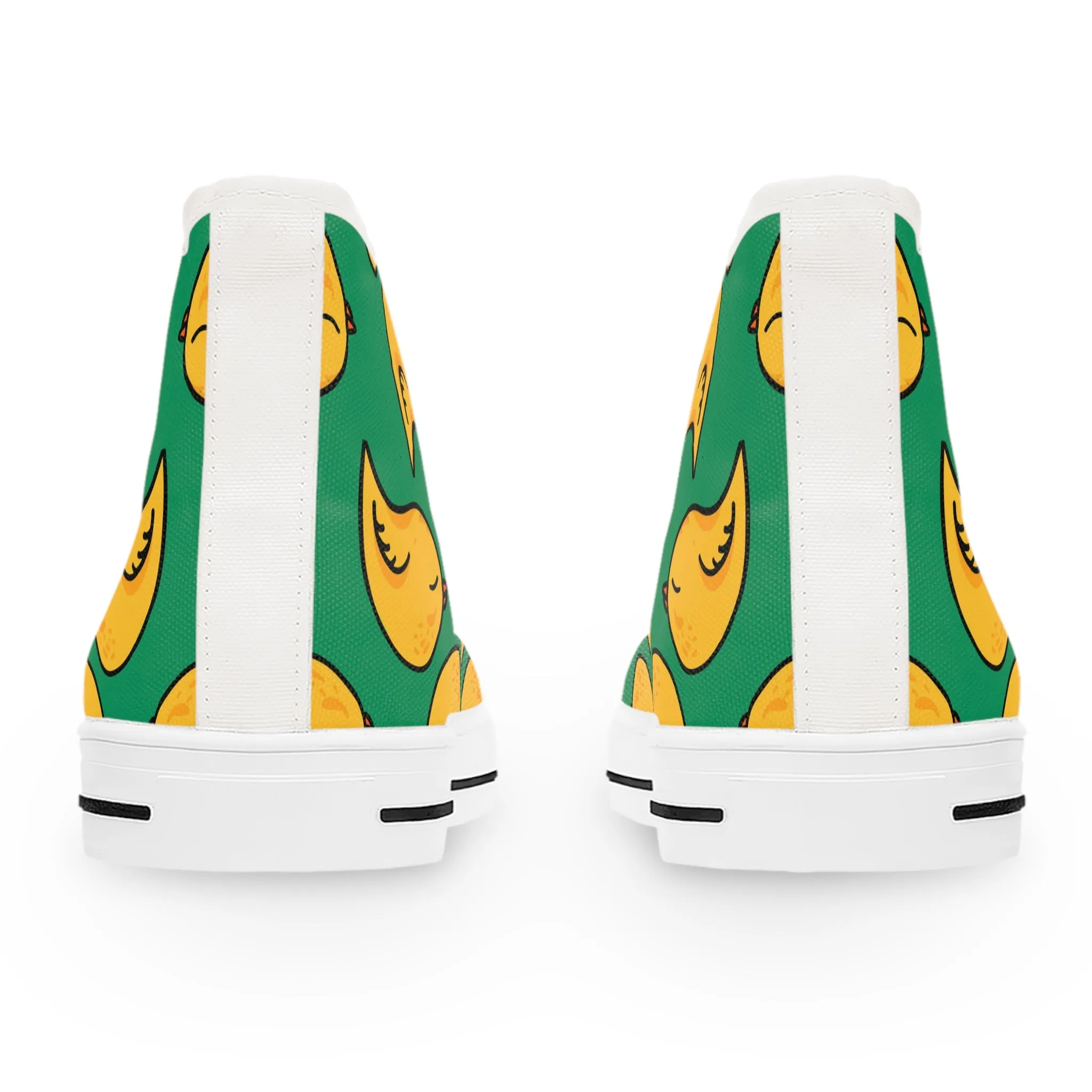 Yellow Chicken Women's High Top Sneakers